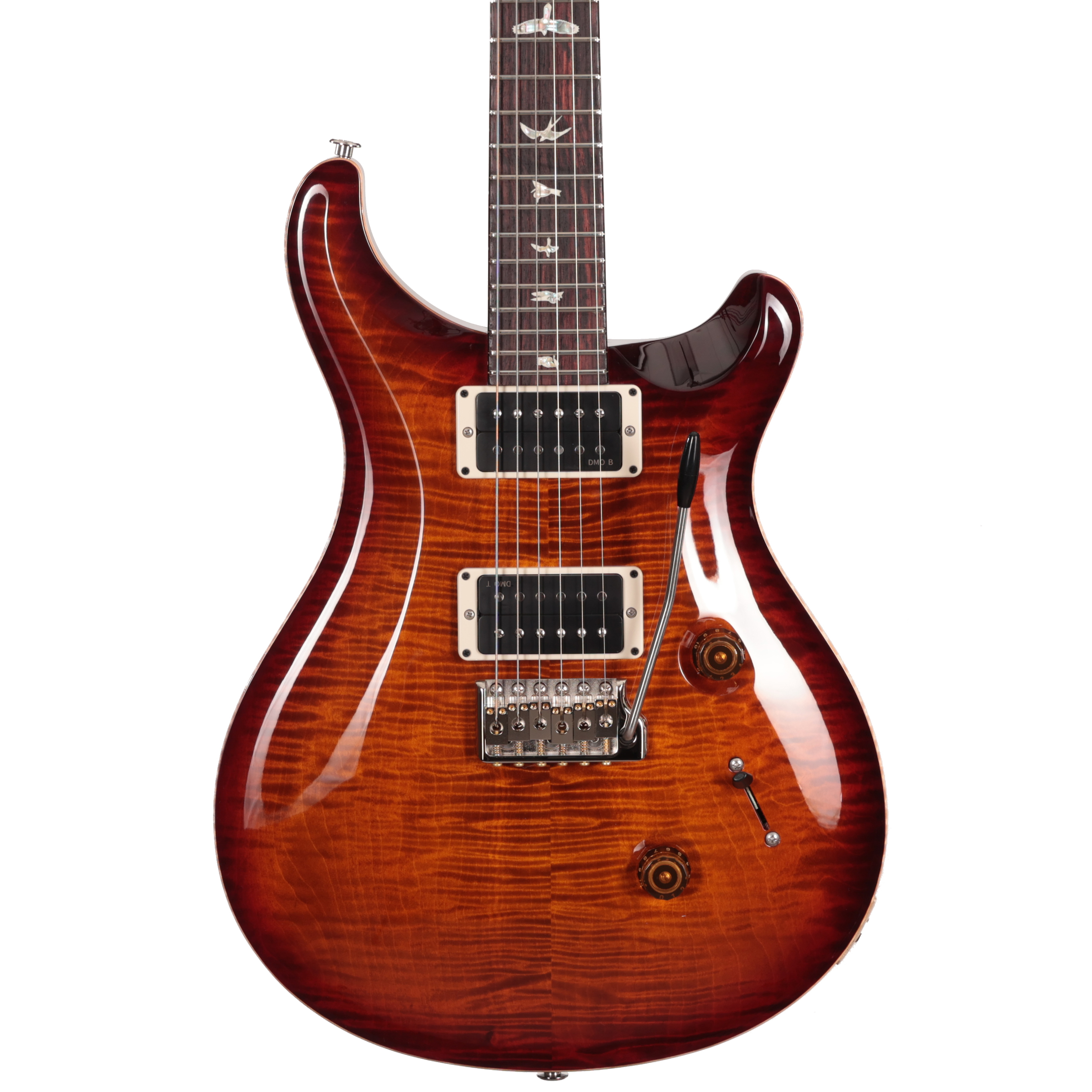 PRS Custom 24 Electric Guitar in Dark Chery Sunburst